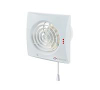 Ventilateur d'extraction axial pour mur Quiet 150 V avec interrupteur à tirette