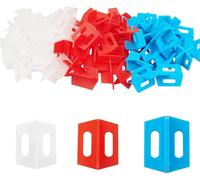150 pièces de système de nivellement pour carrelage, supports réutilisables à 3 côtés, outils en forme de croix et de T pour carrelage de sol et de mur en céramique