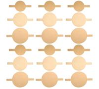 150 Pièces Feuilles Rondes de Papier Sulfurisé Antiadhésif | Découpe Ronde, Languettes de Retrait, Usage au Four, Papier Parchemin, Fournitures de Boulangerie