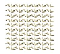 150 Pièces Protège-Coins de Livres en Métal 15mm, Accessoire | Pochette Protection, Housse de Protection, Coin Adhésif, pour Cahiers, Menus et Dossiers, Lot Unique