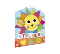 150 Stickers En Planches Formes Géométriques Multicolore TU