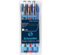 [150293] SCHNEIDER Stylo à bille Slider Memo Pointe Extra Large basic Pochette 3