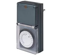 Brennenstuhl Programmateur journalier 1506460 Minuteur électrique Noir