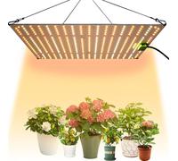 150W 432 LED Lampe pour plantes spectre complet Dimmable Lampe pour plantes d'intérieur Lampe de croissance Serres Lampe de croissance