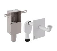 151,120,11.1 encastré GEBERIT Siphon pour lavabo en laiton Blanc Alpin