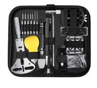 153 Pièces Outils de Montre Professionnels, Ouvre-Boîtier, Tournevis, Kit de Changement de Batterie ECHARPE DE PORTAGE