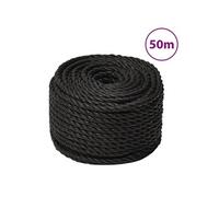 153033 Corde de travail Noir 24 mm 50 m polypropylène