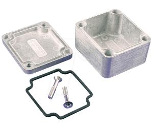 1550Z101 - Boîtier métallique Aluminium 50 x 45 x 30 mm Aluminium IP 66