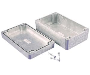 1550Z116 - Boîtier métallique Aluminium 160 x 100 x 60 mm Aluminium IP 66