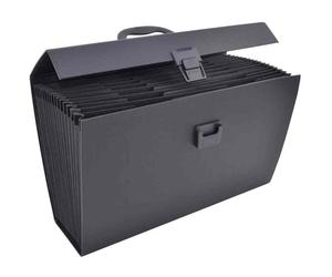 [1555] RAPESCO Trieur valisette, A4, 19 compartiments, noir