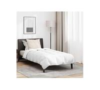 vidaXL Couette Autre avec oreiller 2 pcs Blanc 155 x 220 cm Bas