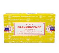 156 Encens Satya Frankincense 180 gr (12 boîtes de 15 g chacune) Sai Baba Nag Champa Franceschino