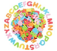 156 Petites Lettres Autocollantes en Mousse pour Loisirs Créatifs, 6 Ensembles de Lettres de L'alphabet Adhésives de A à Z pour Enfants (6 couleurs) - Autocollants Alphabet - Lettres Autocollantes