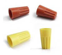 158 Pièces Connecteur de Fil à Ressort A2587 PVC pour Câblage | Borne à Vis, Écrous Capuchon, Modèle Awg22-16mm et Awg22-14mm, Usage Auto, sans Outil