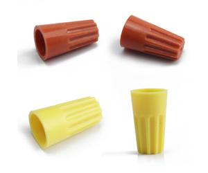 158 Pièces Connecteur de Fil Électrique à Ressort Awg22-14mm PVC | Torsion Préalable, Maintien Ferme, sans Outil ni Ruban Isolant, pour Fils et Éclairage, Lot Assorti
