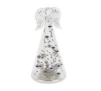15cm GLASS ANGE de Noël Ornement avec Lumières - Pendant ou sur pied