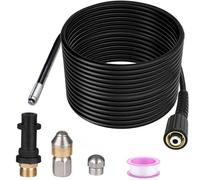 15m Déboucheur Canalisation Pour Karcher Nettoyeur Haute Pression Déboucheur Canalisation Professionnel Compatible K2-K7/HD/HDS 18