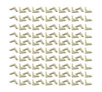 15mm Protège-Coins de Livres en Métal Fer, 150 Pièces | Accessoire Fin pour Cahier et Livre, Protection D’angle Discrète, Lot pour Menus et Dossiers
