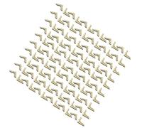 15mm Protège-Coins en Métal 150 Pièces de Livres | Accessoires Vintage Élégants, Fer Fin, pour Cahiers, Menus et Dossiers, Lot Pratique
