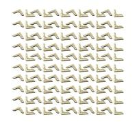 15mm Protège-Coins en Métal 150 Pièces de Livres | Protection D’angle Délicate, Accessoires pour Carnets, Menus et Dossiers, Style Ancien, Finition Soignée