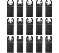 15pcs Lame de scie en acier à haute teneur carbone bois oscillant Multi-tool Cutting Set 34mm BI971 G