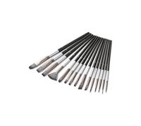 15Pcs / Set Art Peinture Pinceaux Acrylique Huile Aquarelle Artiste Sacs Set Sii WJ062