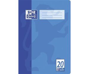 15x Oxford 100050306 cahier d'école DIN A4 linéature 20 vierge 16 feuilles