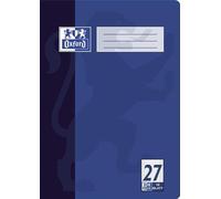 15x Oxford 100050313 Cahier d'école DIN A4 Ligné 27 16 feuilles