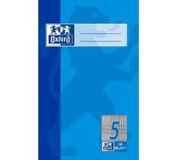 15x OXFORD 100050368 cahier d'écolier DIN A5 linéature 5/5 mm quadrillé 16 feuilles