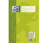 15x OXFORD 100050370 Lineatur 8f cahier d'écolier DIN A5 rugueux 16 feuilles