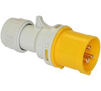 16 Amp 110 V Jaune Site Raccordement câble plat Male Plug. 3 Pole PCE (013-4)