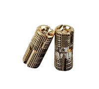 16 Charnières Cylindriques De 8 Mm, 180° En Laiton | Coffret cadeau, quincaillerie invisible, construction en acier, charnière d'armoire