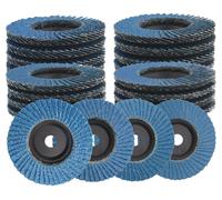 16 disques lamellés, diamètre 76 mm, meule abrasive de grains 40/60/80/120