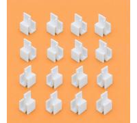 16 Guides pour Porte Coulissante Placard Form/Optimum - Entièrement biodégradable - Matériau de qualité supérieure - Fabriqué en France (16)