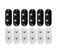 16 mini roulettes auto-adhésives à double billes pour meubles | Acier inoxydable et ABS, charge renforcée pour objets lourds, déplacement fluide et silencieux, pose rapide à la maison