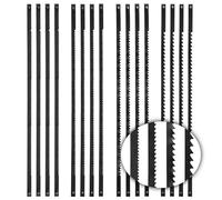 16 Pcs Lame Scie Sauteuse, Une Lame Scie Metaux, 127 mm 10/14/18/24 | Dents Lames pour Outils électriques, Lame de Scie Chantourner avec Ergot pour Travail Bois pour Outils électriques