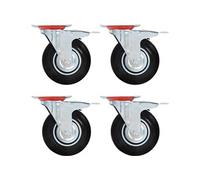 vidaXL 16 pcs. Roues pivotantes 125 mm