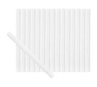 16 Pièces Bâtons de Colle Thermofusible EVA 7x100 Blancs | Usage DIY Art Crafts, Haute Viscosité, Prise Rapide, pour Tapisserie et Réparation
