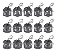16 Pièces Boîte de Bonbons en Carton Épais Célébration Halloween | Motif Fantôme Cartoon, Format Portable, pour Friandises et Snacks, Décor de Table, Maison et Classe
