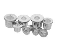 16 Pièces Cheville Métallique de Transfert Centrale | Outil Menuiserie Bois, Marqueur Précis pour Trous de Tenon, Usage en Charpenterie et Fabrication