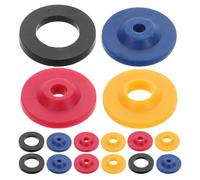16 Pièces Limiteur de Débit Silicone, Insert 4 Tailles | Compatibilité Pommeau et Flexible, Joint Étanche, Pose Rapide, Usage Salle de Bain, Couleur Assortie