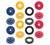 16 Pièces Limiteur D'eau Silicone, 4 Tailles, Compatible Robinet | Réducteur de Débit, Insert Économiseur, Usage la Cuisine et Programmes D'eau, Couleur Assortie