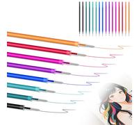 16 Pièces Mines Effaçables Multicolores, Compatibles avec Legami, 8 Couleurs, Hauteur 13 Cm, Pointe 0,7 Mm, Recharge Stylo Gel Effaçable Longue Durée de Vie, Pour Écrire et Dessiner
