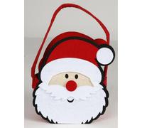 16 pièces Sacs cadeaux 23x10cm en feutre Noël
