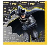 16 SERVIETTES PAPIER BATMAN GOTHAM CITY 33CM