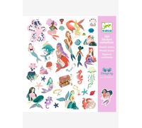160 stickers Sirènes rose TU