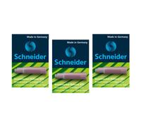 [165502-3] SCHNEIDER Lot de 3 Cartouches Maxx Eco 655 rouge Boîte 3
