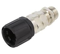 166-21503 Connecteur d'extrémité droit polyamide HelaGuard IP66 femelle 21 / ...