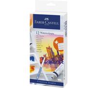 Faber-Castell Peinture aquarelle Creative Studio – boîte de 12 tubes de 9 ml – 12 couleurs