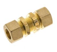 16mm Laiton Raccord De Compression Droit Traversant 76 Bar DIN EN 1254-2